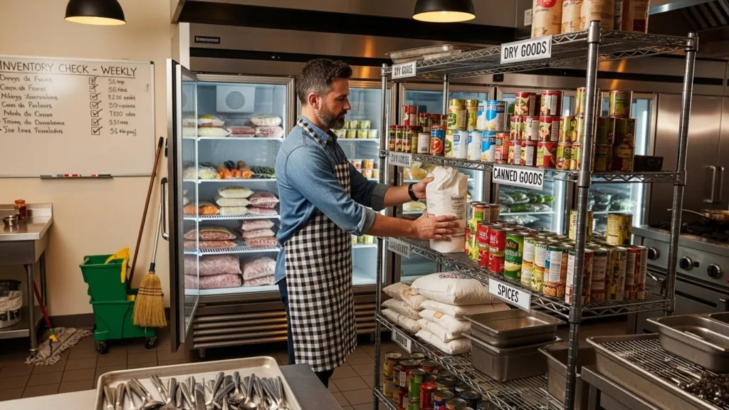 Gestión de compras en un restaurante