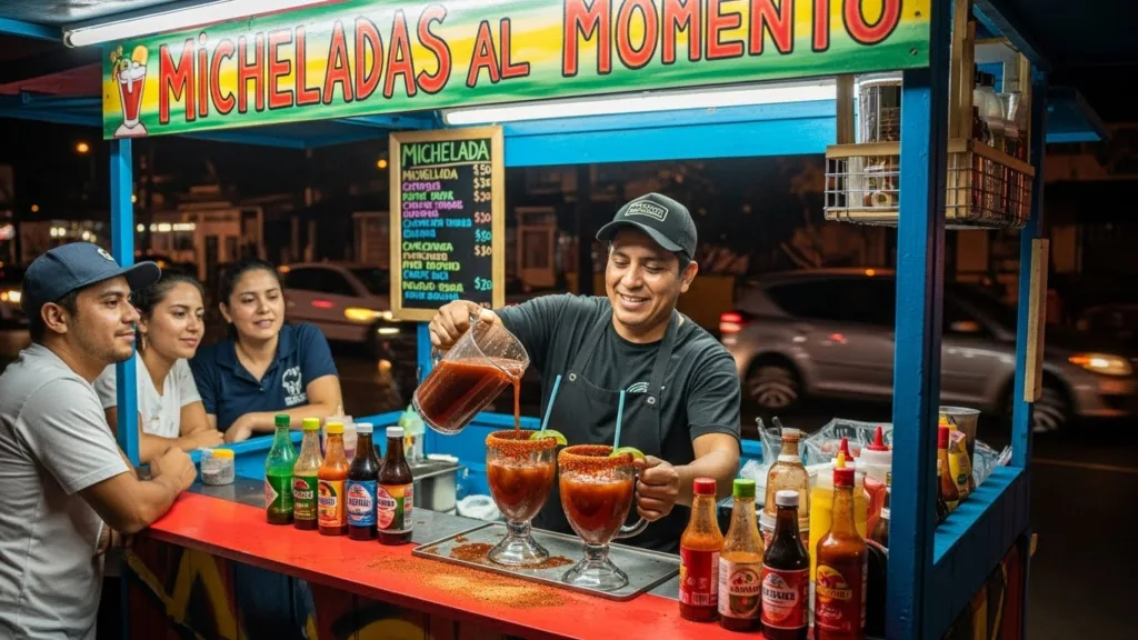 Puesto de Micheladas