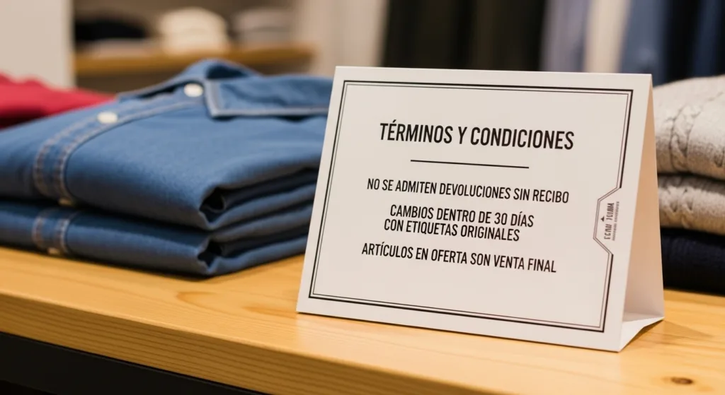Establece Términos y Condiciones en tu Emprendimiento