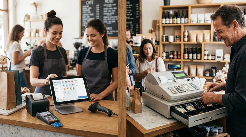 POS vs. Caja Registradora